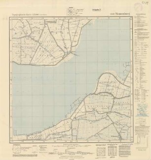 1519 (alte Nr.: 297) Simonsberg, Topographische Karte 1:25000 (4-cm - Karte)