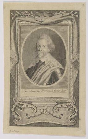 Bildnis des Gundacarus Princeps de Lichtenstein