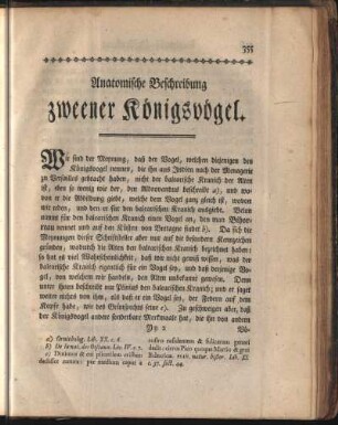 Anatomische Beschreibung zweener Königsvögel