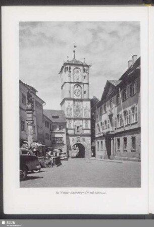 Wangen, Ravensburger Tor und Ritterhaus