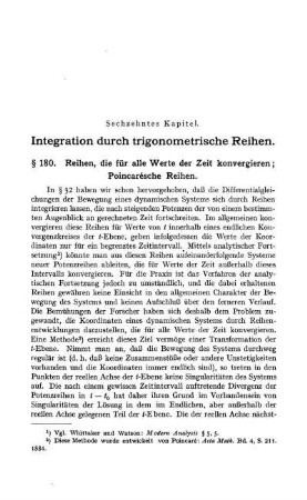 Sechzehntes Kapitel. Integration durch trigonometrische Reihen.