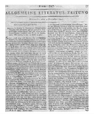Gentz, F. von: Politische Paradoxien. Ein Lesebuch für den denkenden Staatsbürger. Berlin; Wien 1800