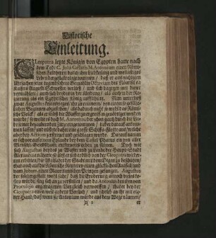 Historische Einleitung.