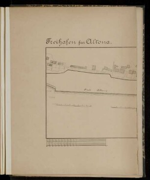 Freihafen für Altona.