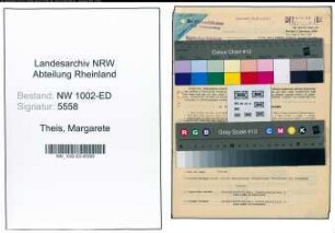 Entnazifizierung Margarete Theis, geb. 01.10.1902 (Lehrerin)