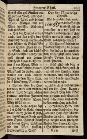 1047-1057, Von der Nachfolge Christi; ... (1068 - 1080)