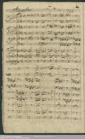 Soprano Aria [Hirten aus den goldnen Zeiten]