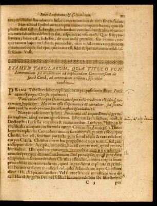 Examen Tabularum, Quae Titulo Fundamentalium ...