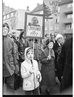 Kleinbildnegativ: Bürgerinitiative Kraftwerk Oberhavel, 1976
