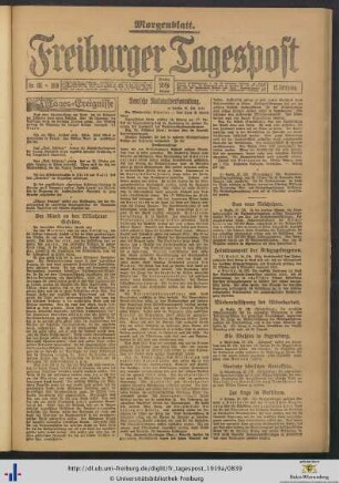 28.10.1919 (Morgenblatt)