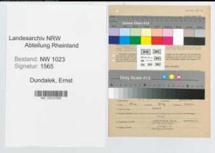 Entnazifizierung Ernst Dundalek , geb. 12.01.1911 (Beamter)