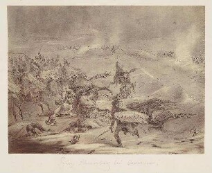 Prinz Arenberg bei Oeversee 6.2.1864