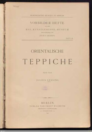 Orientalische Teppiche