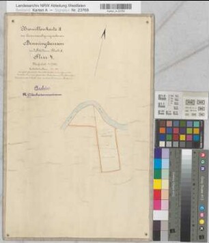 Benninghausen (Lippstadt), Zusammenlegung Benninghausen, Bl.6 Brouillonkarte 2 Flur 4