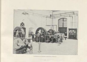 Maschinenhaus der elektrischen Strassenbahn zu Hannover