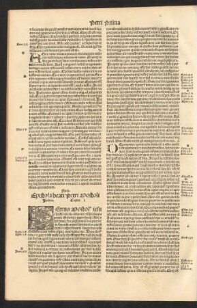 Epistola beati Petri apostoli Prima.