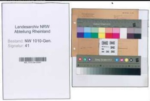 Schriftverkehr mit dem Sonderbeauftragten