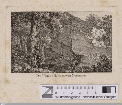 Die Ulrichs-Höhle unweit Nürtingen