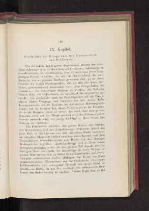 IX. Kapitel.
