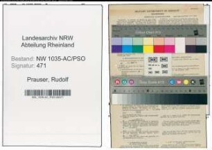 Entnazifizierung Rudolf Prauser , geb. 14.09.1919 (Autoschlosser)