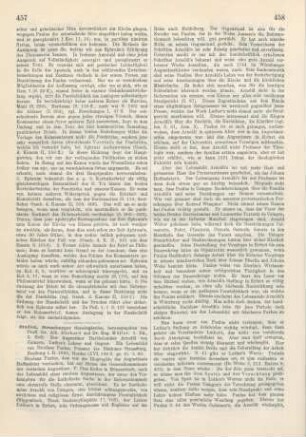 457-459 [Rezension] Paulus, Nikolaus, Der Augustiner Bartholomäus Arnoldi von Usingen