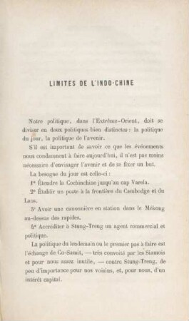 Limites de l'Indo-Chine