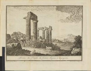 Illustration 9: Ruines du Temple de Junon Lucine à Agrigente