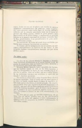 "La última noche"