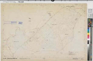 Ammeloe (Vreden), Flurbereinigung Ammeloe, Bl.3 Zuteilungskarte Ammeloe Flur 91