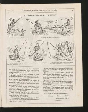 La réouverture de la pêche