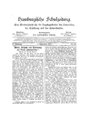 Wesen, Aufgabe und Bedeutung der freien Lehrervereine