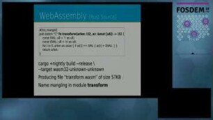 Rust - embedding WebAssembly for scripting: WebAssembly in non-Javascript environments