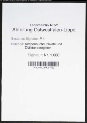 Kirchenbuchduplikat der evangelischen Gemeinde Voerde, Ennepe-Ruhr-Kreis (G 1847-1860). (Gemeinde: Evangelische Gemeinde)