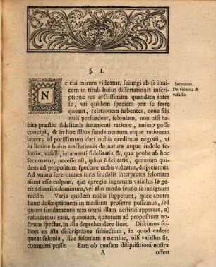 De felonia, ante praestitum fidelitatis iuramentum commissa