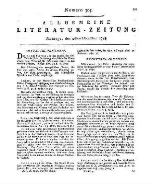 Entwickelung der Streitfragen, die Ehe naher Blutsfreunde betreffend. Tübingen: Heerbrandt 1785