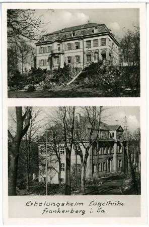 Frankenberg. Erholungsheim Lützelhöhe