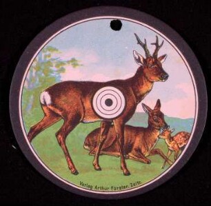 Schießscheibe Rehe (Förster/Zeitz)