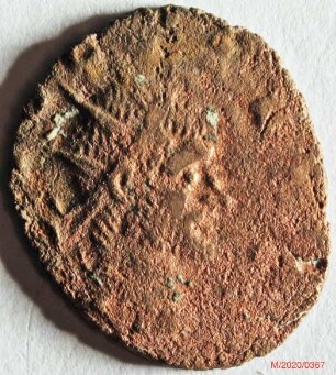 Römische Münze, Nominal Antoninian, Prägeherr Quintillus (?), für Divus Claudius II. Gothicus, Prägeort nicht bestimmbar, Original