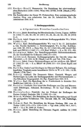 7. Siedlungsgeschichte