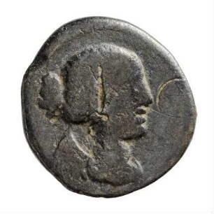 Münze, Denar, 90 v. Chr.