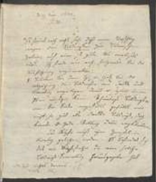 Brief von David Heinrich Hoppe an Johann Jacob Kohlhaas an Regensburgische Botanische Gesellschaft