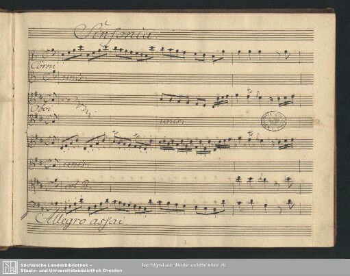 Sinfonia.[Vorspiele]