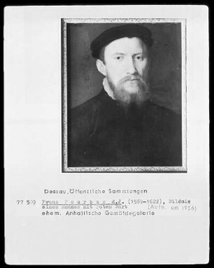 Bildnis eines Mannes mit rotem Bart
