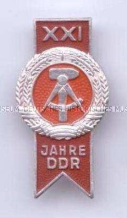 Jahrestag der DDR-Gründung, 21.