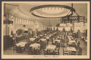 Ansichtskarte Münchner Hofbräu, Europahaus, Stresemannstraße