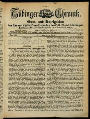 661-680, 15. August (Nro. 158) - 20. August (Nro. 162)