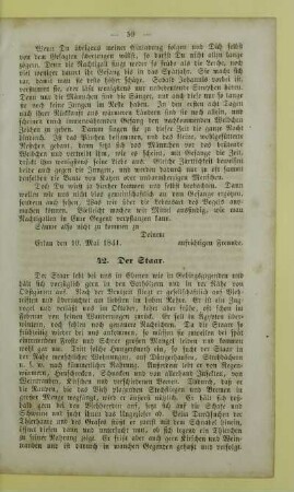 42. Der Staar