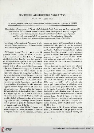 Nr. 14 (1. Agosto 1843)