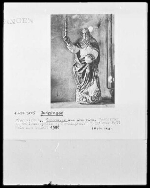 Gottvater und Christus einer Marienkrönung