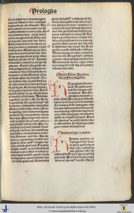 Prᶒfatio et prologi in Hieremiam prophetam